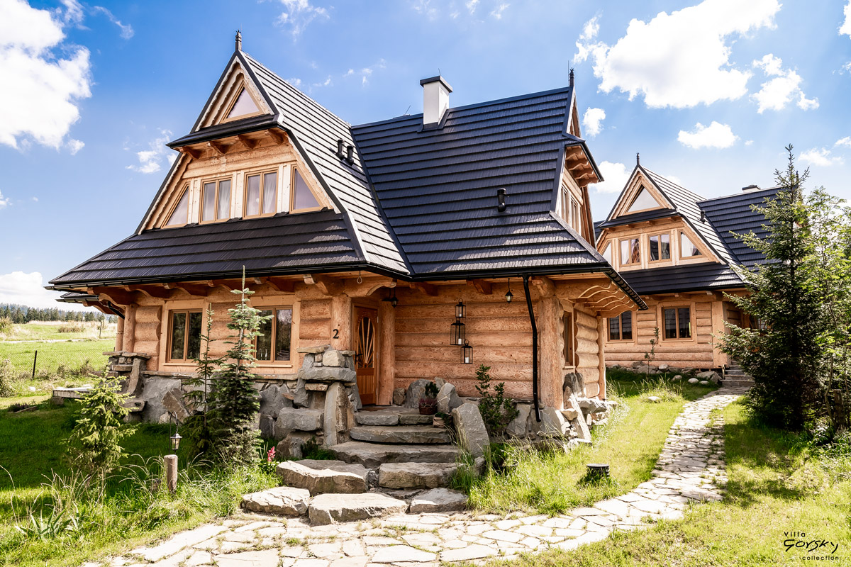 VillaGorsky_garden Całoroczne domki w Górach, Zakopane i okolice